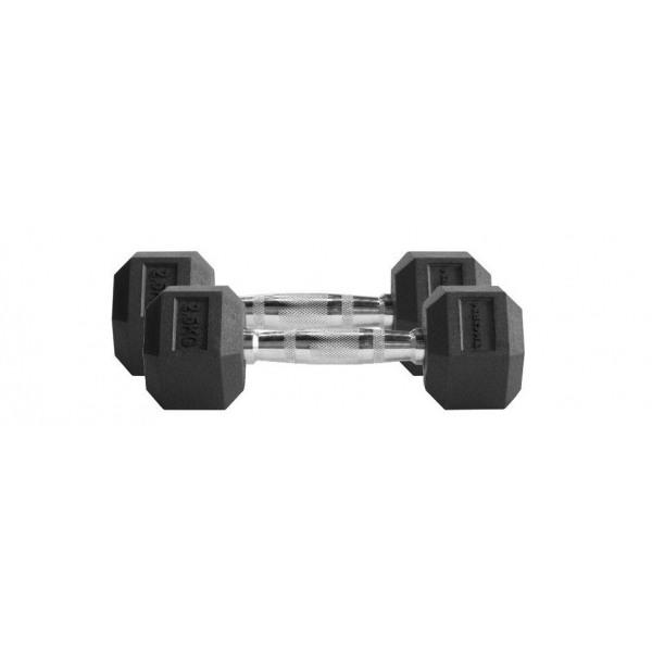 HANTEL THORN FIT HEX RUBBER DUMBBELL 2,5KG [PAIR]